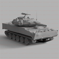 3d Printed 1/72 XM551 Sheridan Unpainted Kit