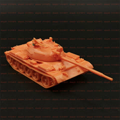 3d Printed 1/72/144 China Type 69 Main Battle Tank Unpainted Kit