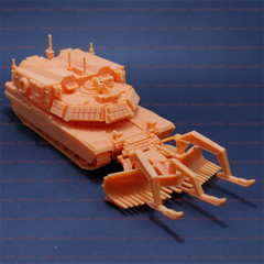 3d Printed 1/72/144 US M1150 Assault Breacher Vehicle（ABV）Unpainted Kit