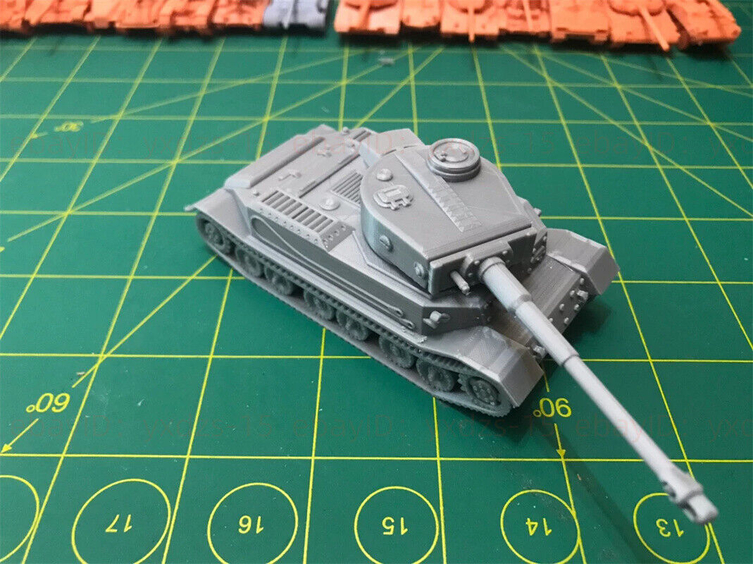 3d Printed 1/72 German Tiger P Heavy Tank ﻿Unpainted Kit