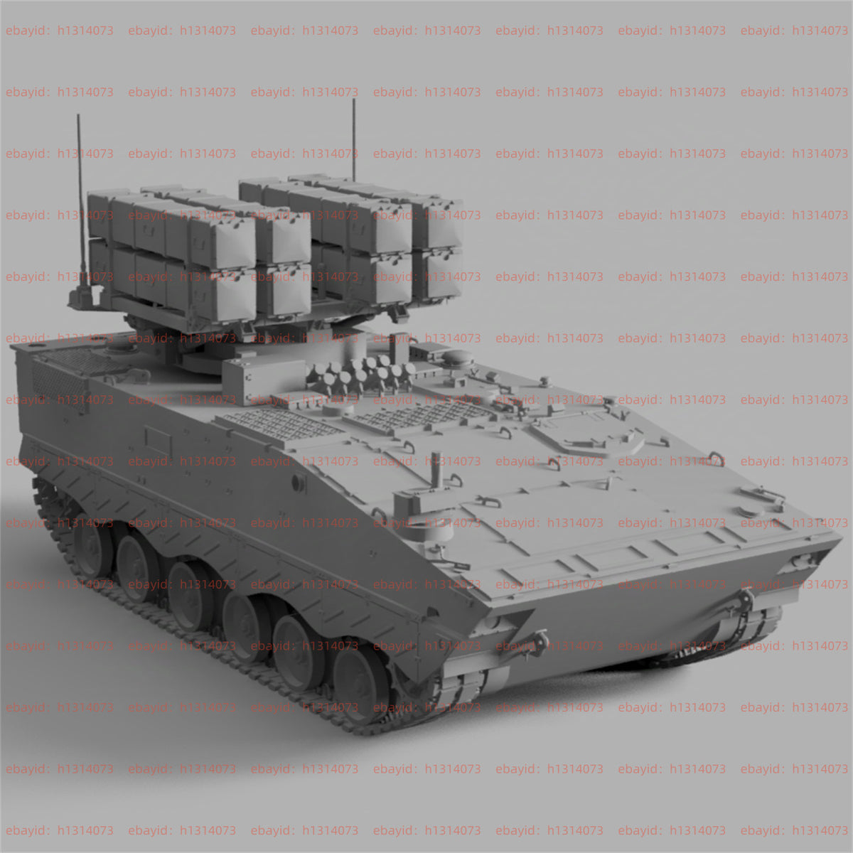 3d Printed 1/72 china AFT-10 Anti-tank Missile Vehicle Unpainted Kit