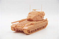 3d Printed 1/72/144 Britain Fv215 Heavy Anti-tank Gun Unpainted Kit
