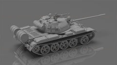 3d Printed 1/72/87 Soviet T-55A Main Battle Tank ﻿Unpainted Kit