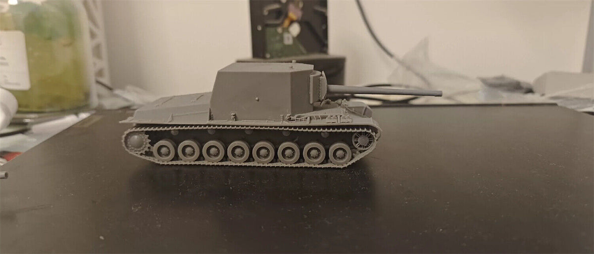 3d Printed 1/72 Soviet SU-100Y Anti-tank Gun ﻿Unpainted Kit