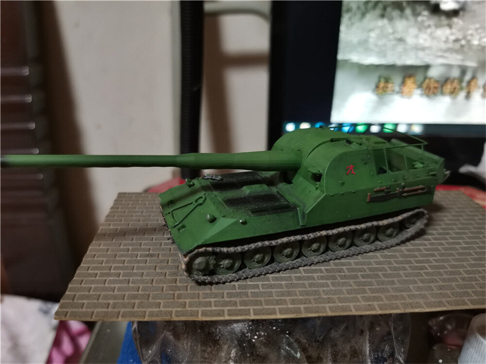 1/72 Soviet Object 261 Self-propelled Artillery Painted Finished Model