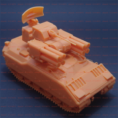 3d Printed 1/72/144 American Adats Air-defense Missile Vehicle Unpainted Kit