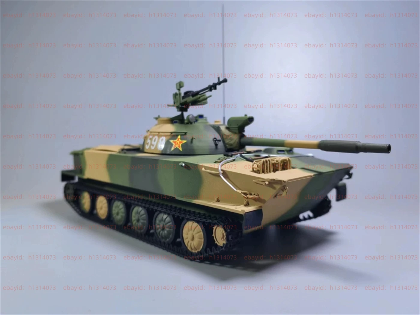 3d 打印 1/72 ZTS-63 两栖坦克(1980 年改装版)未上色套件-