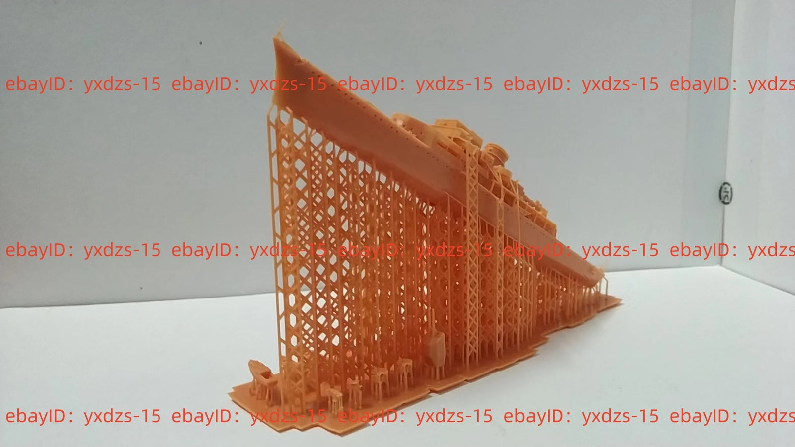 3d Printed 1/700 German Helmelin Class Gunboat