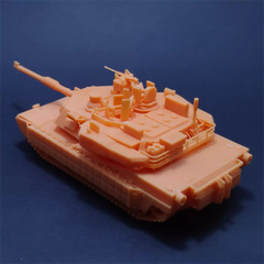 3d 打印 1/72/144 美国 M1A2 艾布拉姆斯主战坦克未上色套件-