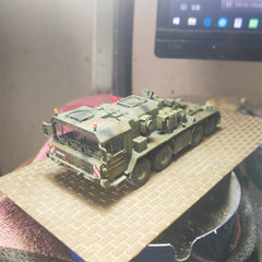 1/72 Germany Faun SLT-50 Tank Transporter with Trailer Painted Finished Model
