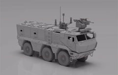 3d Printed 1/72/87 Kamaz Typhoon-K 6x6 Armoured Truck ﻿Unpainted Kit