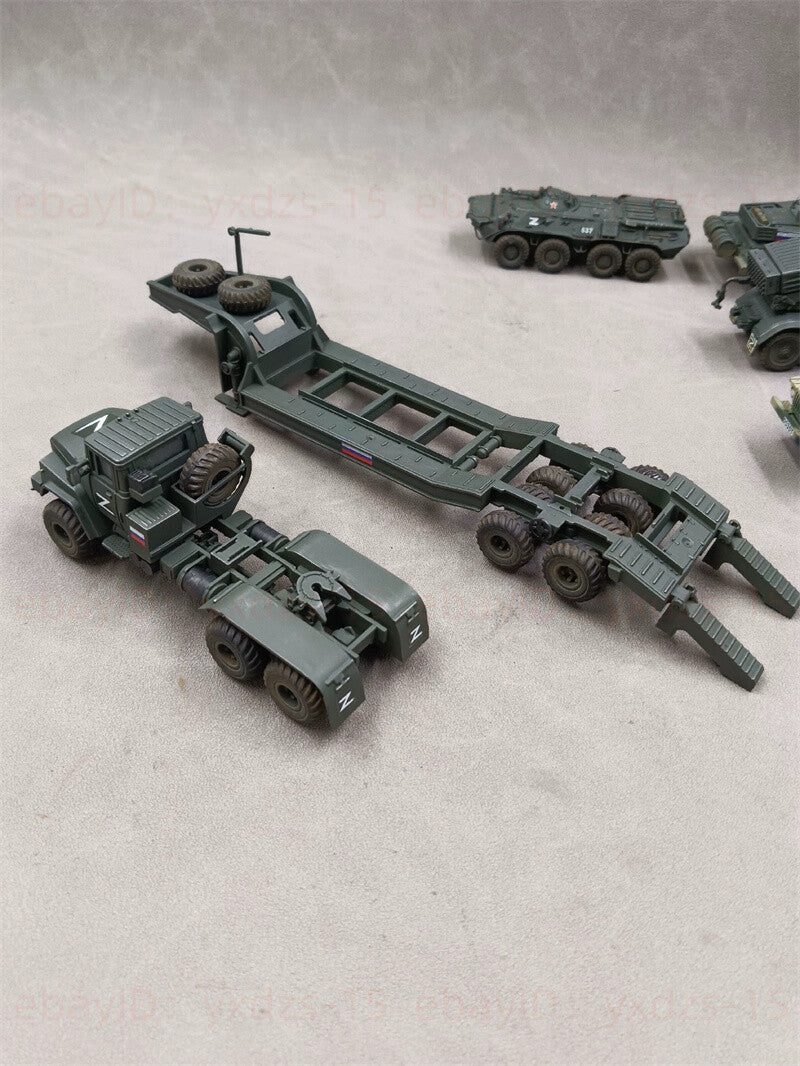 1/72 Russian Tank Towing Trailer Painted Finished Model