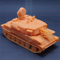 3d Printed 1/72/144 Russian Shilka Anti-Aircraft Gun Unpainted Kit