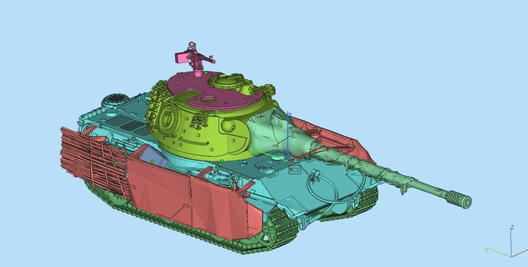 3d Printed 1/35/72 German D-series E-75TS Heavy Tank Unpainted Kit