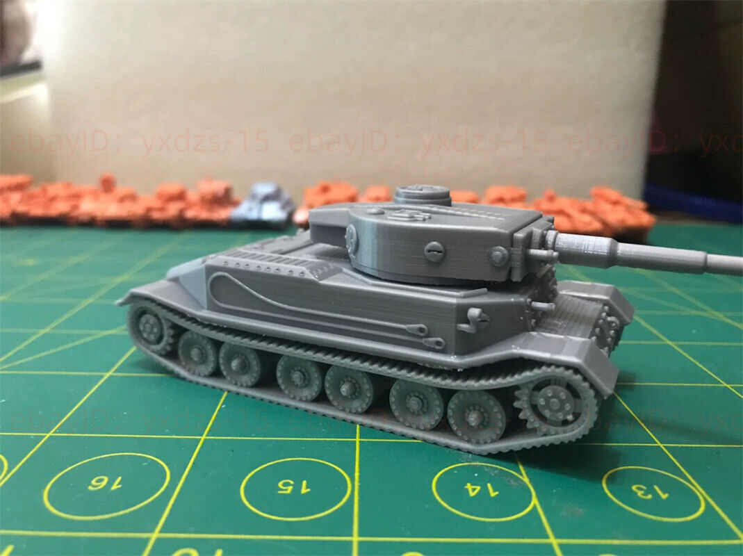3d Printed 1/72 German Tiger P Heavy Tank ﻿Unpainted Kit