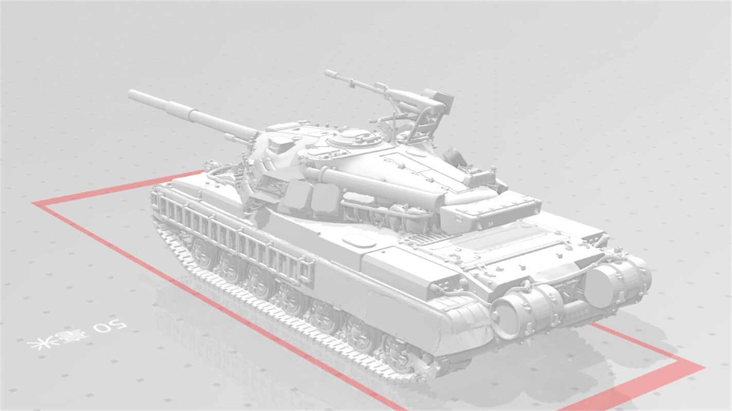3d Printed 1/35/72 Russian F-series "Monitor Lizard" Object 780 Heavy Tank Kit