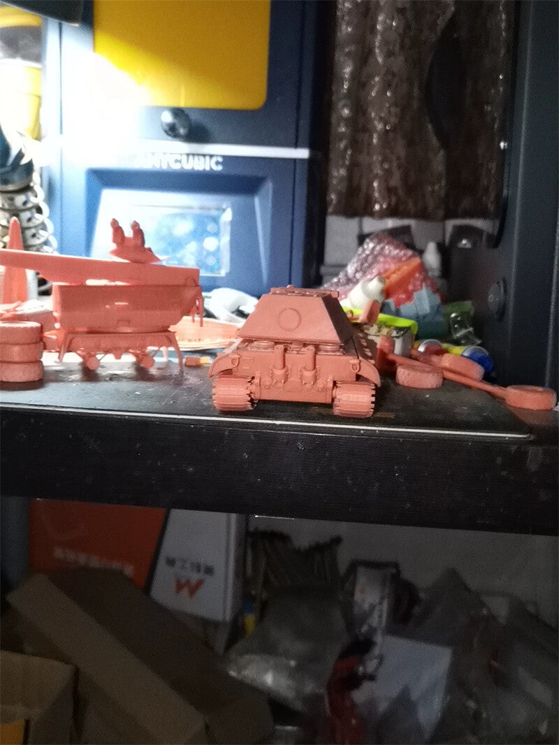 3d Printed 1/72 Germany E-100 Main Battle Tank Unpainted Kit