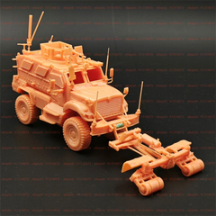 3d Printed 1/72 U.S. Military MAXXPRO Mine-Resistant Vehicle Unpainted Kit