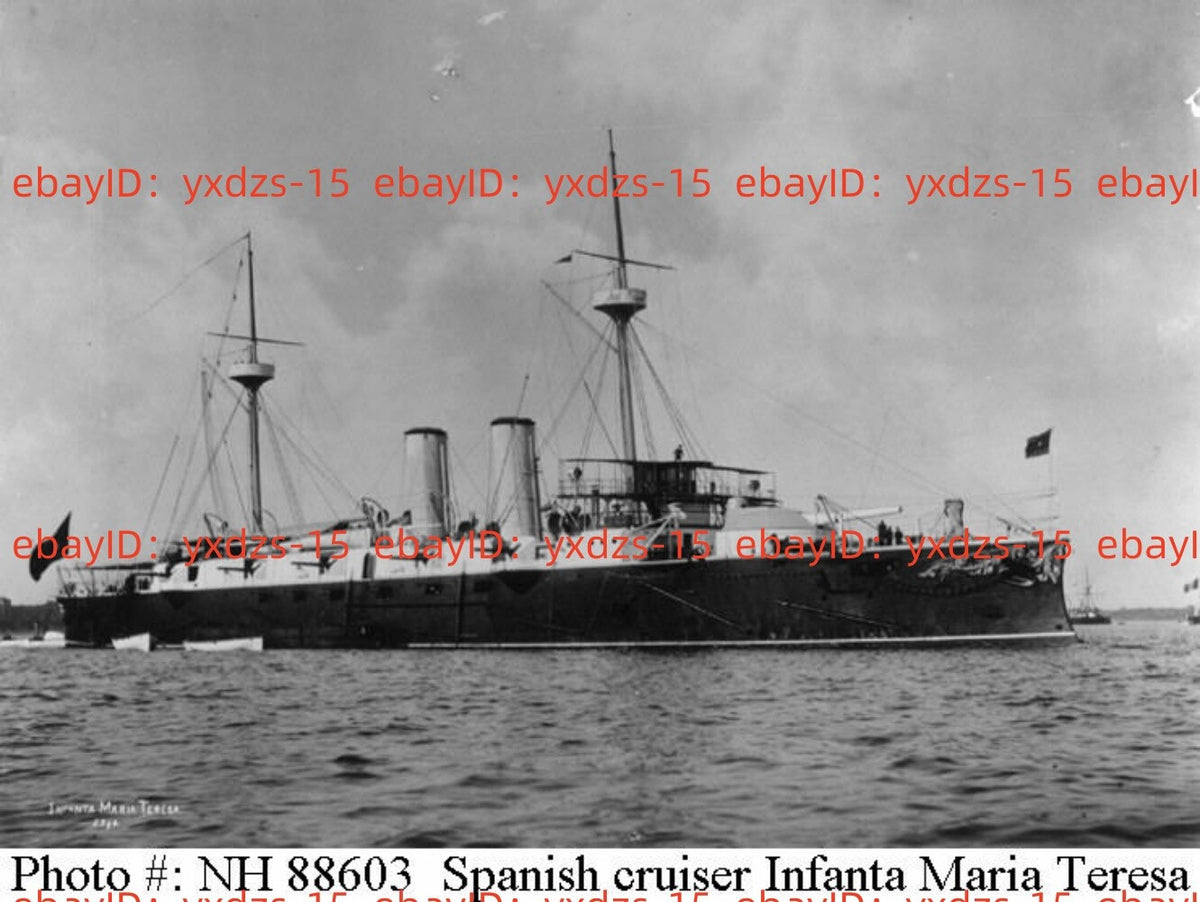 3d Printed Kit 1/700 Spanish Armored Cruiser Maria Theresa(waterline)