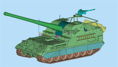 3d Printed 1/35/72 Soviet Tier X Self-Propelled Gun Object 261 Kit