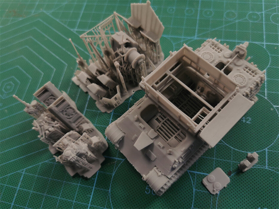 3d Printed 1/72 German Full-Interior Bergepanther A ARV Kit