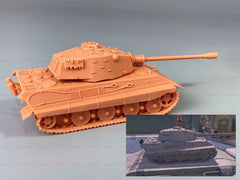 3d Printed 1/72 German E-75 Heavy Tank Unpainted Kit