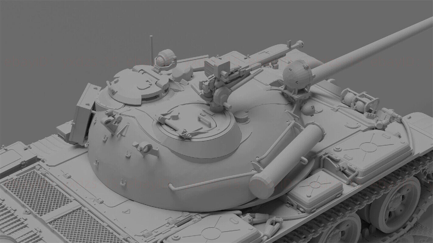 3d Printed 1/72/87 Soviet T-55A Main Battle Tank ﻿Unpainted Kit