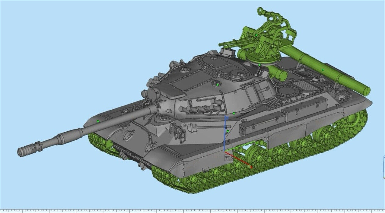 3d Printed 1/35/72 Russian F-series "Granite" IS-4 Heavy Tank Kit