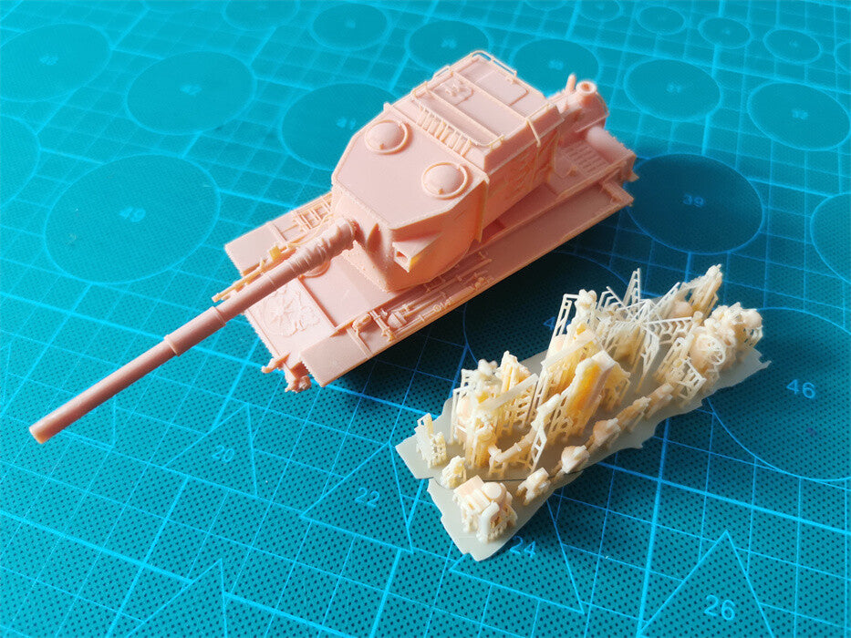 3d Printed 1/35/72 British F-series "Thunder Child" FV4005 Tank Destroyer Kit