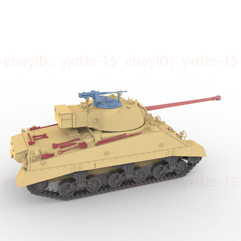3d Printed 1/72 British Sherman VC Firefly Medium Tank ﻿unpainted Kit