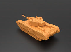 3d Printed 1/72/144 British A43 Black Prince Infantry Tank Unpainted Kit