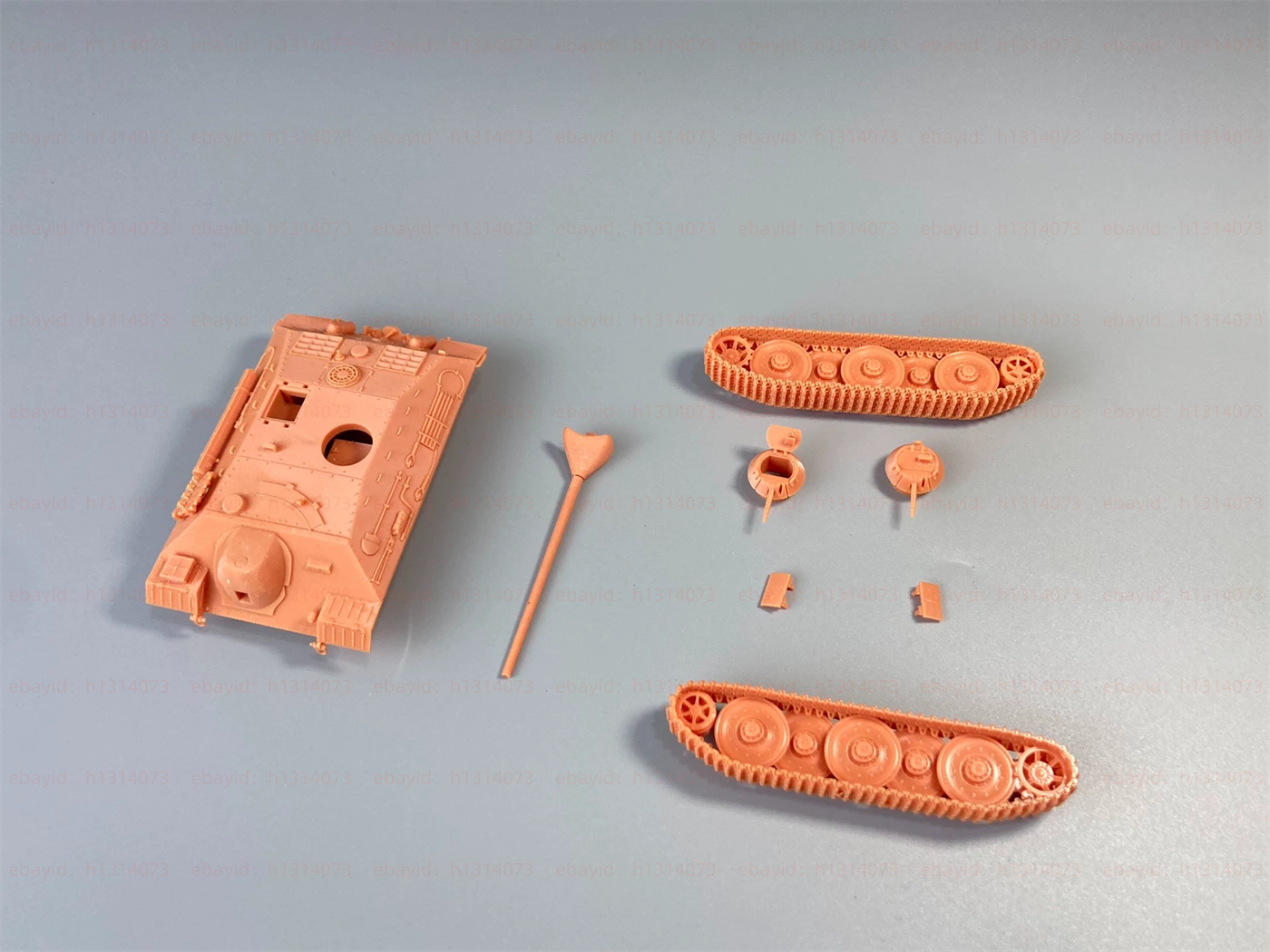 3d Printed 1/72 German E-25 Tank Destroyer Unpainted Kit