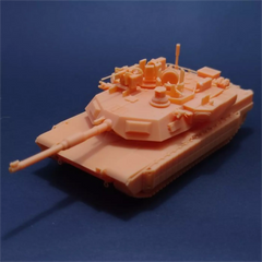 3d 打印 1/72/144 美国 M1A2 艾布拉姆斯主战坦克未上色套件-