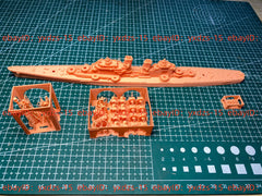 3d Printed 1/700 Austin-class Cruiser(full Hull/waterline)