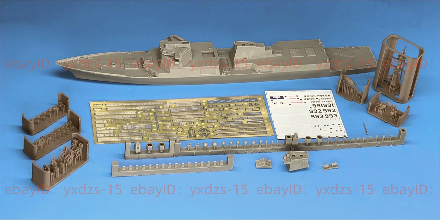 1/700 Sejong The Great-class Destroyer Of The Republic Of Korea Navy Waterline