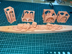 3d Printed 1/700 Prinz Eugen Heavy Cruiser(full Hull/waterline)