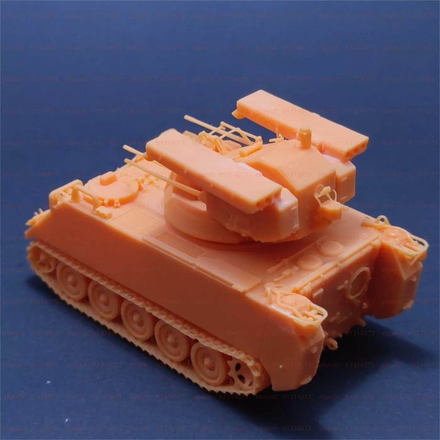 3d 打印 1/72 意大利 SIDAM 防空枪车未上色套件-