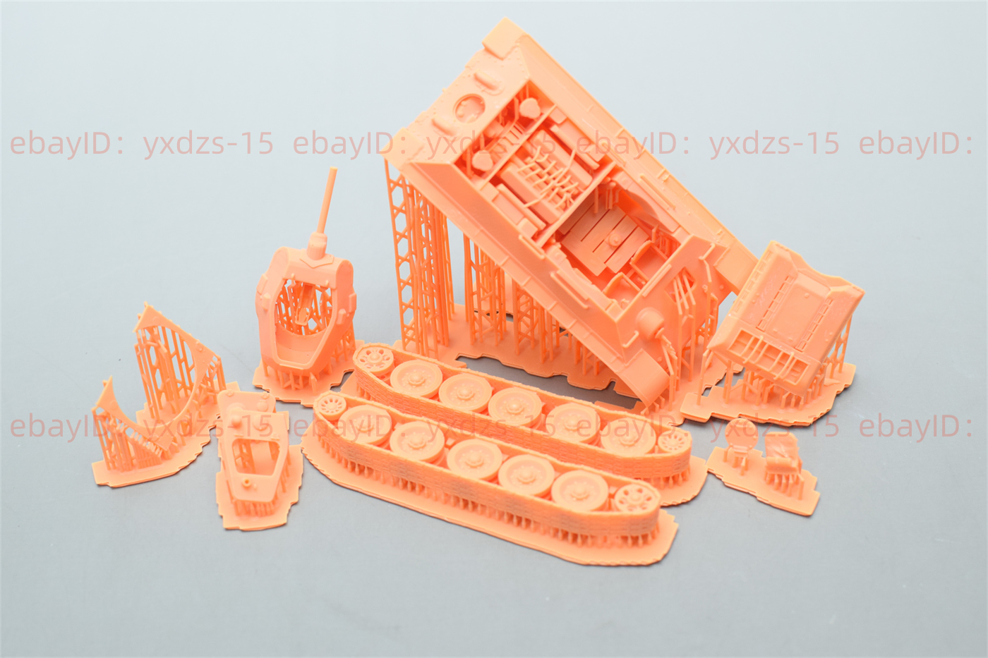 3d Printed 1/72 T-34/76 Medium Tank Full Interior Unpainted Kit