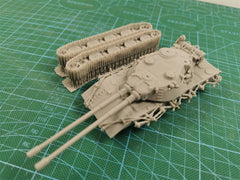 3d Printed 1/64/72/144 German D-series "Immortal/E-100 (2-gun)" "Minel" SHT Kit
