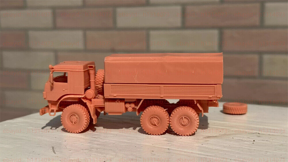 3d Printed 1/72 KAMAZ Transport Vehicle Unpainted Kit