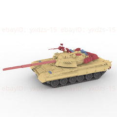 3d Printed 1/72 Russian T-80U Main Battle Tank ﻿unpainted Kit