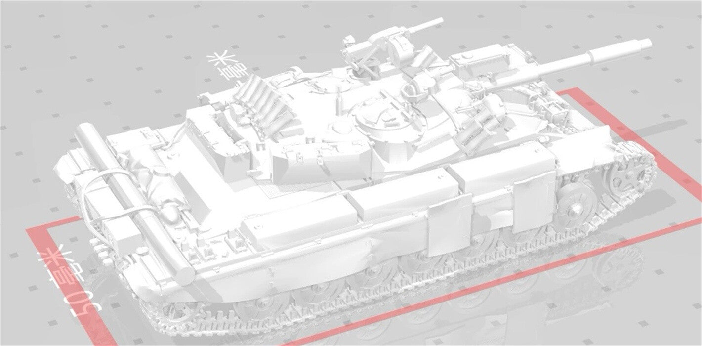 3d Printed 1/35/72 Russian F-series "Blunt-nosed Viper" T-100 LT Light Tank Kit