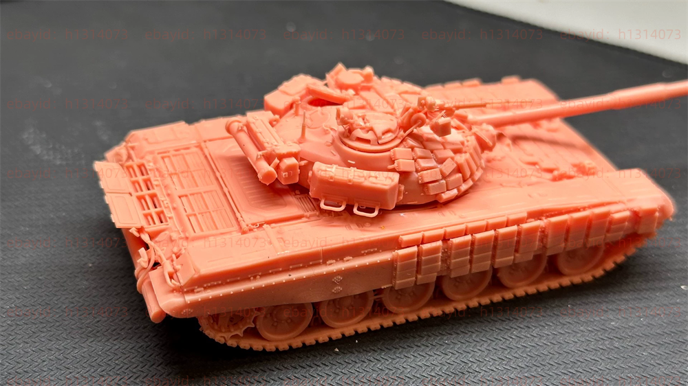 3d Printed 1/72 T-72B Main Battle Tank Unpainted Kit