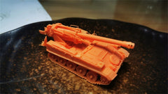 3d Printed 1/72 French AMX 13 F3 AM Self-propelled Gun Kit