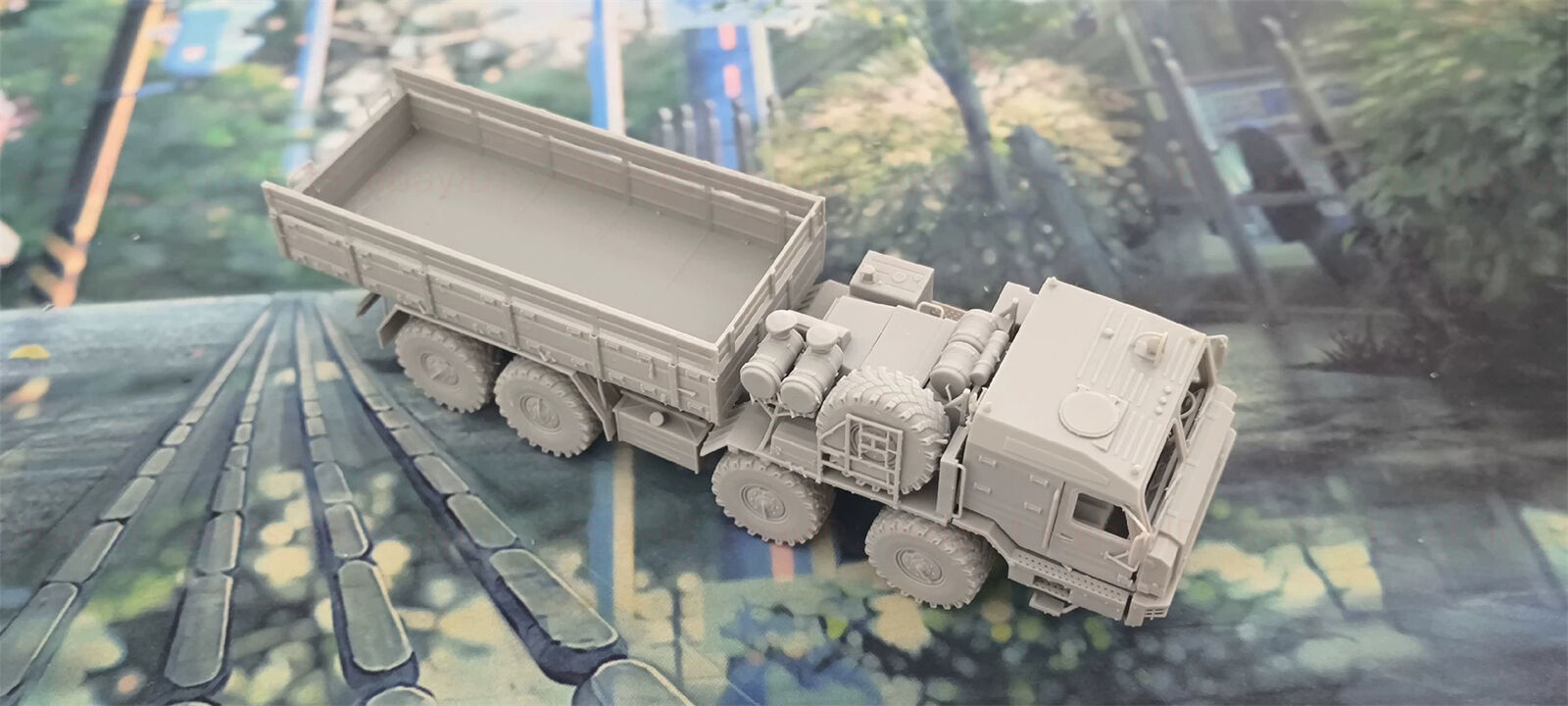 3d Printed 1/72/87 BAZ-6306 Heavy-Duty Truck ﻿Unpainted Kit