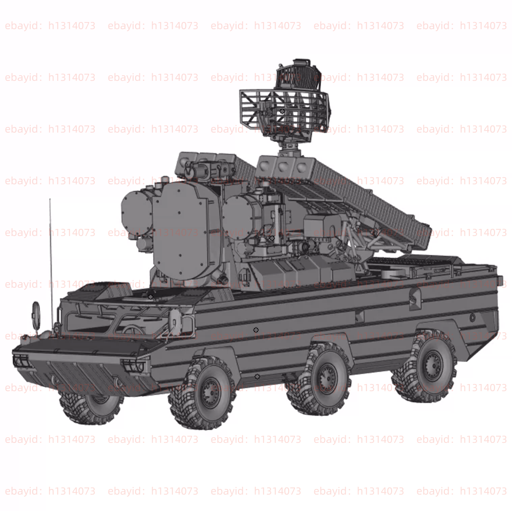 3d Printed 1/72/144 Russia SA-8 Gecko Unpainted Kit