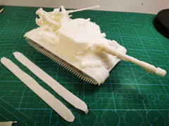 3d Printed 1/35/72 Russian F-series "Svyatogor" Object 268 Tank Destroyer Kit