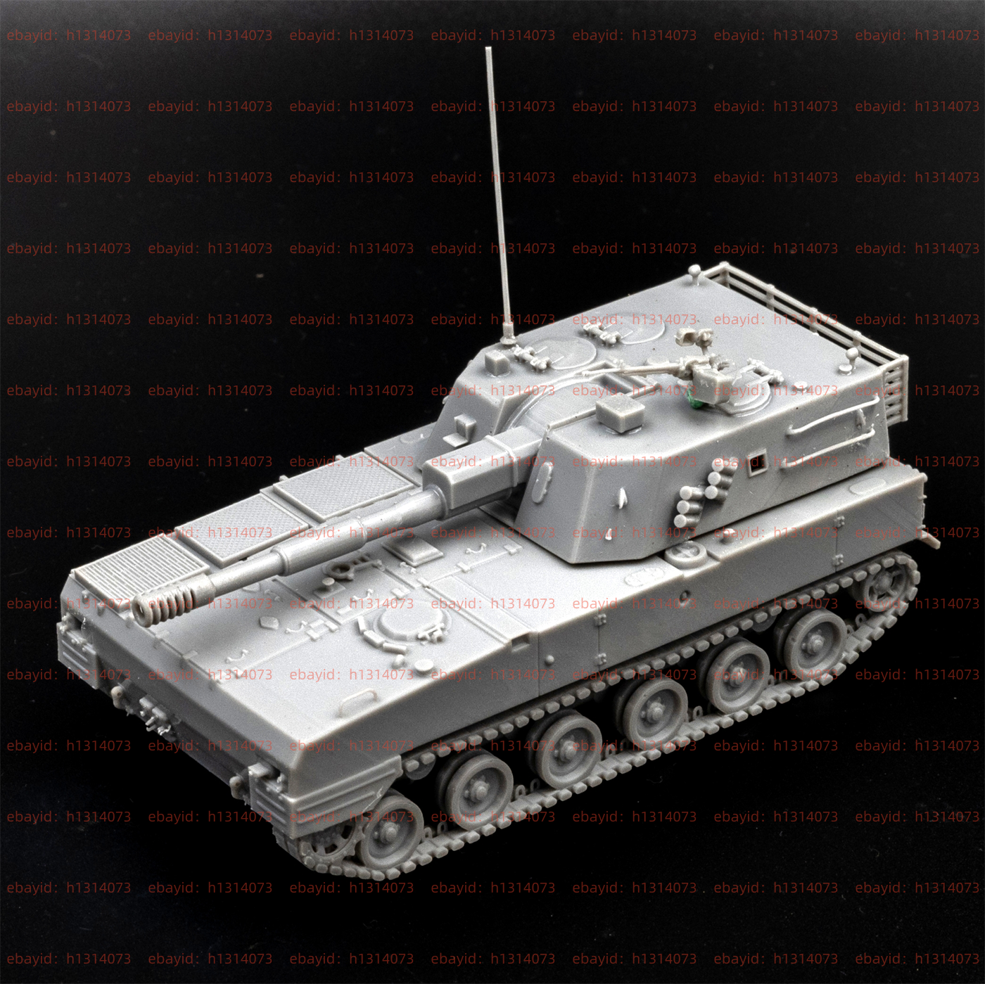 3d Printed 1/100 Chinese Plz-07 Self-propelled Howitzer Unpainted Kit