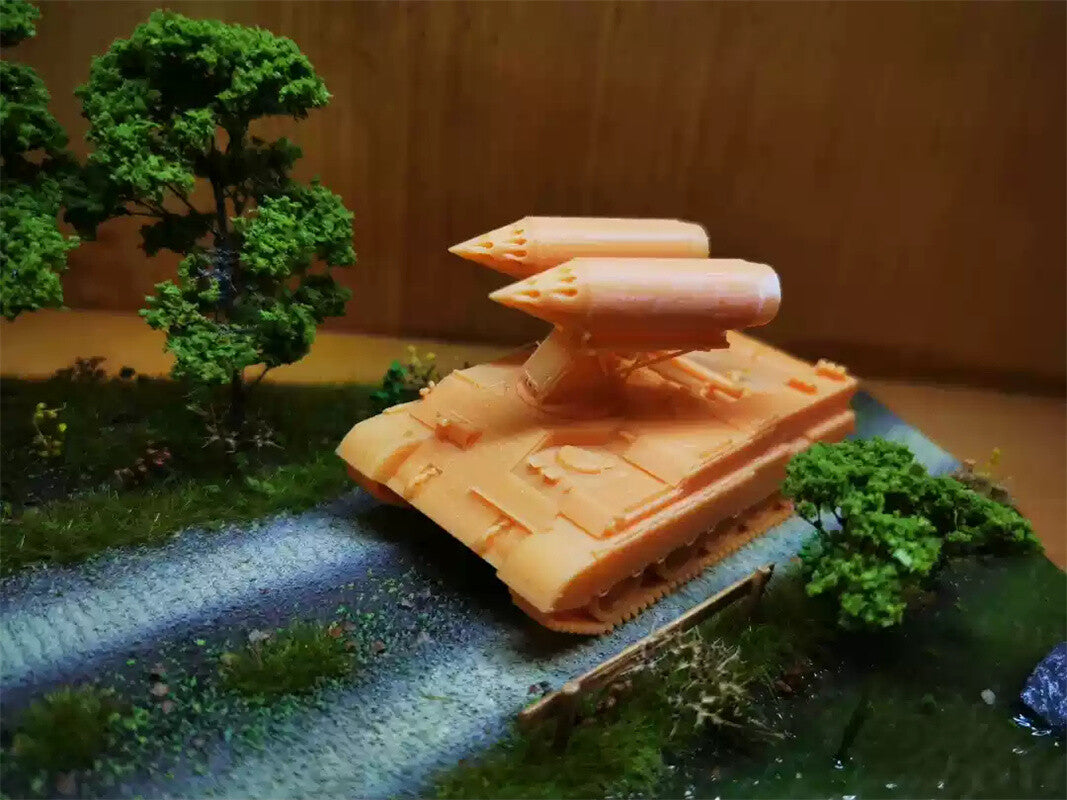 3d Printed 1/35/72 Soviet BTR-T S8 Rocket-Launching Vehicle Kit