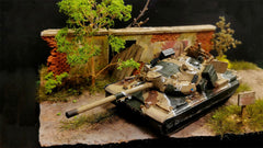 3d Printed 1/35/72 Japanese F-series "Hurricane" VZ-55 Heavy Tank Kit